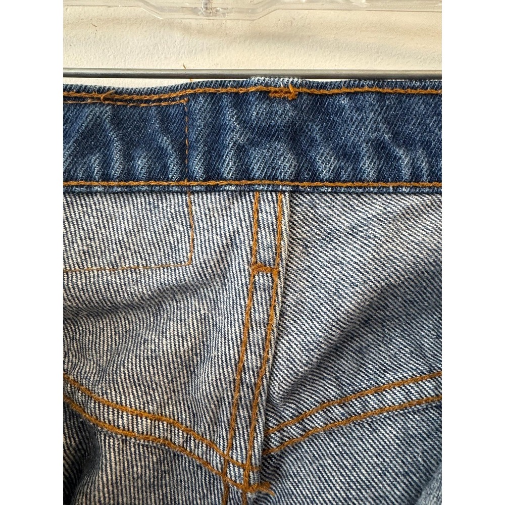 Vintage Levis 505 Jeans Mens 34x30 Blue Denim Orange Tab Straight Leg USA 90s - Picture 2 of 8